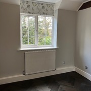 Herringbone flooring & decorating