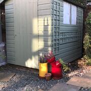 SHED PAINTING AFTER
